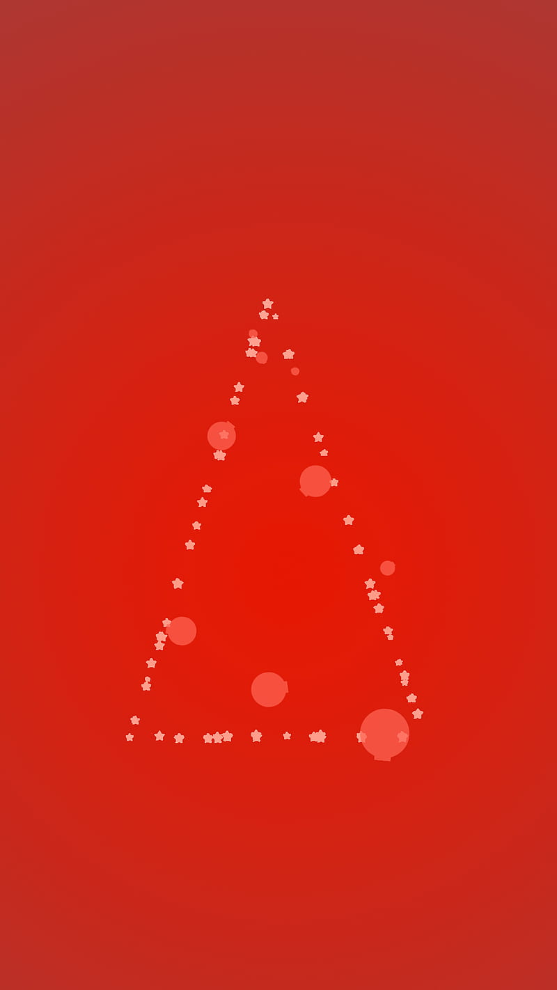 Christmas tree, feliz, holiday, Christmas, red, stars, x-mas, xmas, HD phone wallpaper