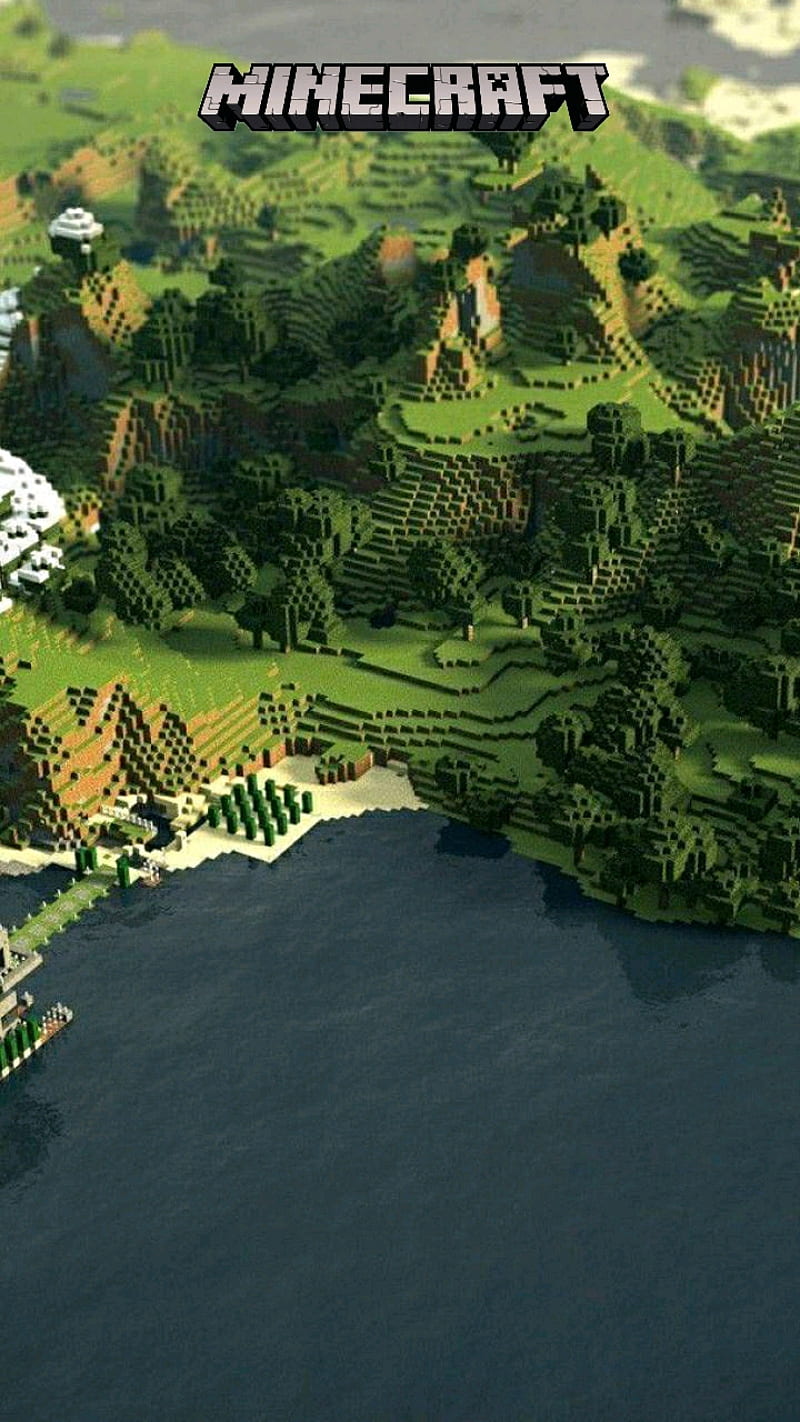Minecraft, scenery, theme, HD phone wallpaper | Peakpx