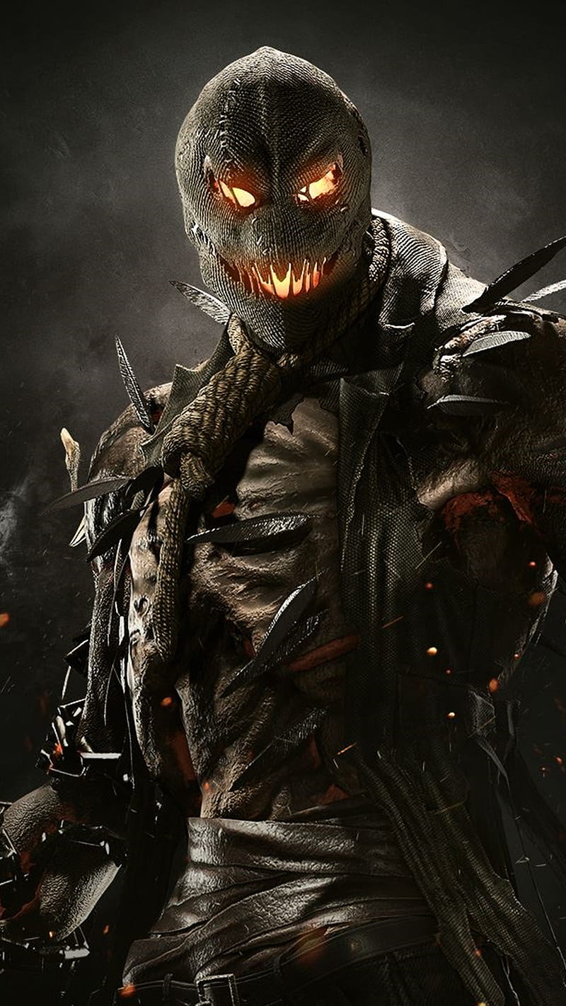 Scarecrow, character, game, injustice, HD phone wallpaper