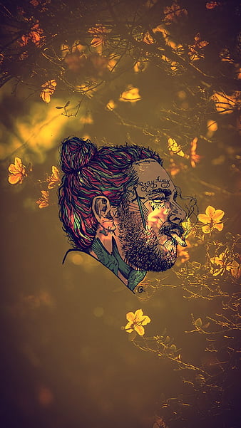 Post Malone  Lock screen Wallpaper  Post malone wallpaper New wallpaper  iphone Post malone