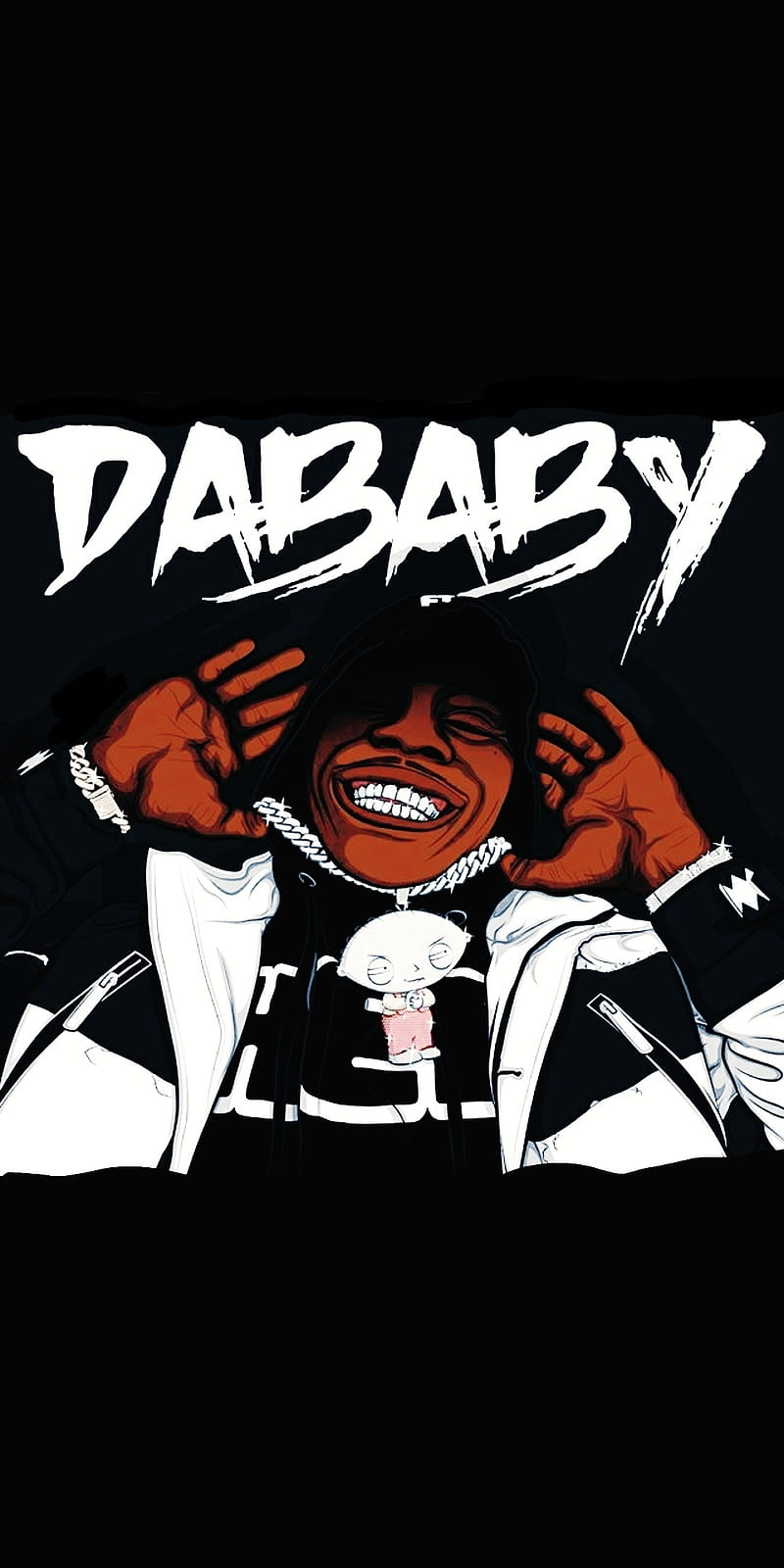 DaBaby 3, 2020, baby, bop, hip hop, rap, romania, usa, HD phone wallpaper