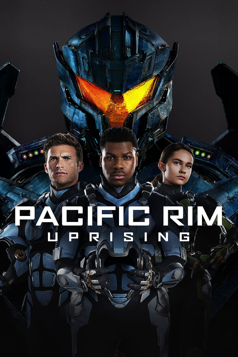 Pacific Rim Uprising, 2018, action, adventure, john boyega, movie, pacific rim, poster, sci-fi, scott eastwood, HD phone wallpaper