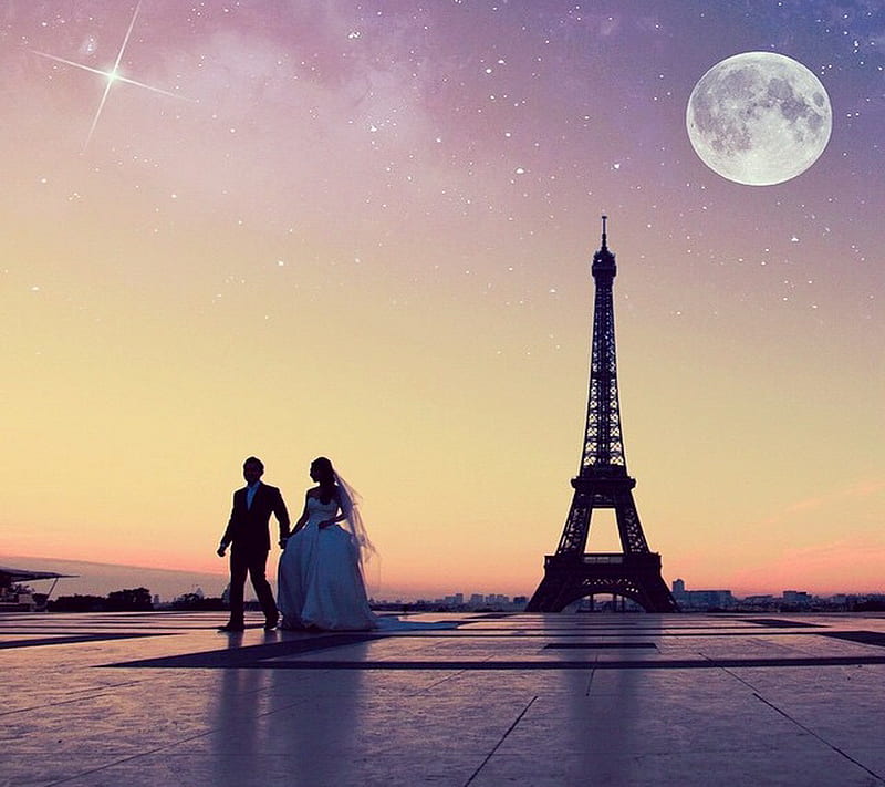 Love in Paris, couple, eiffel, love, paris, HD wallpaper | Peakpx