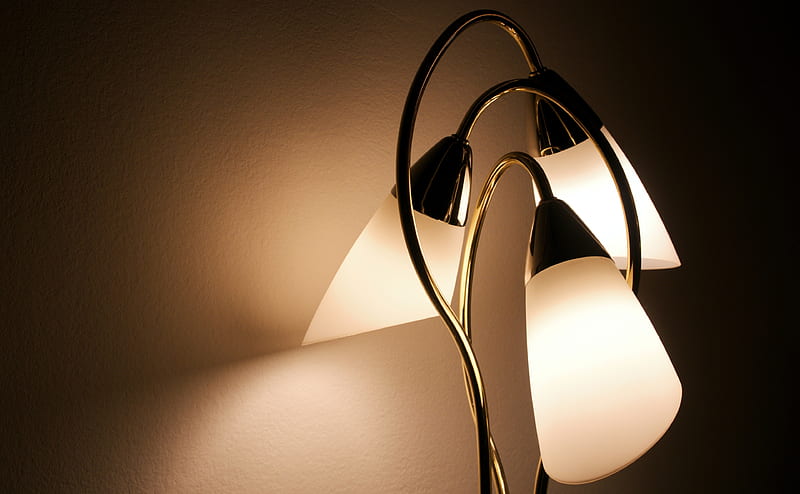 Night Lamp Ultra, Aero, Black, dark, Light, Lamp, night lamp, HD wallpaper