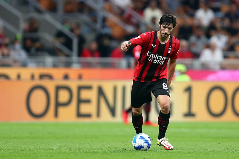 Soccer, Sandro Tonali, HD wallpaper
