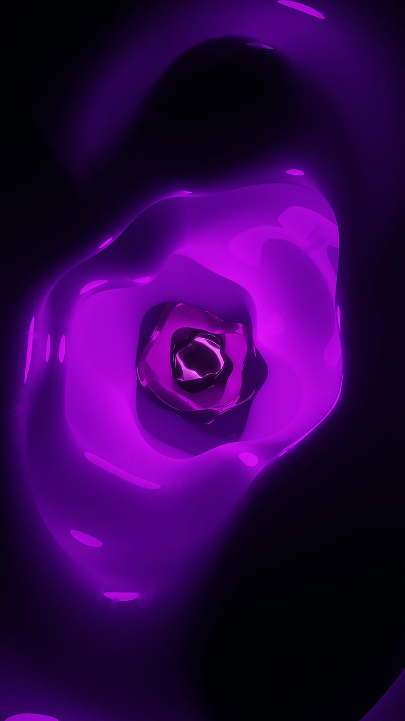 A black and purple iphone wallpaper with a black background photo