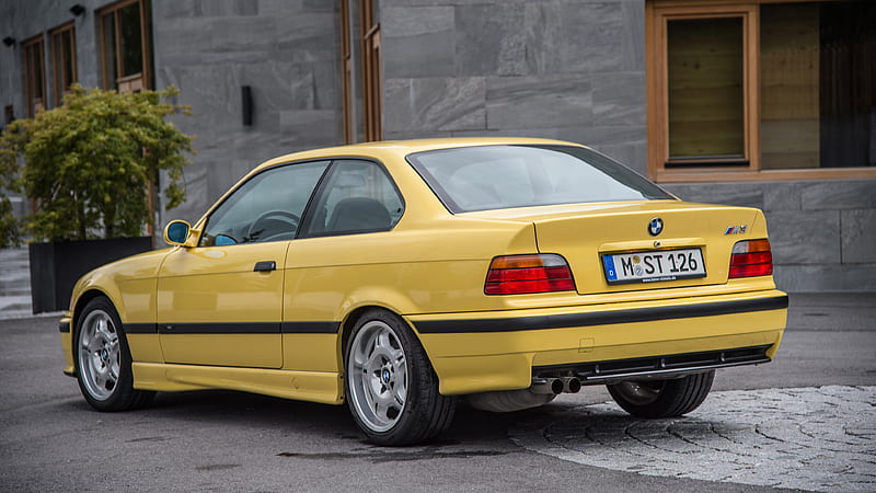 1992 BMW M3 Coupe, 3-Series, E36, Inline 6, car, HD wallpaper