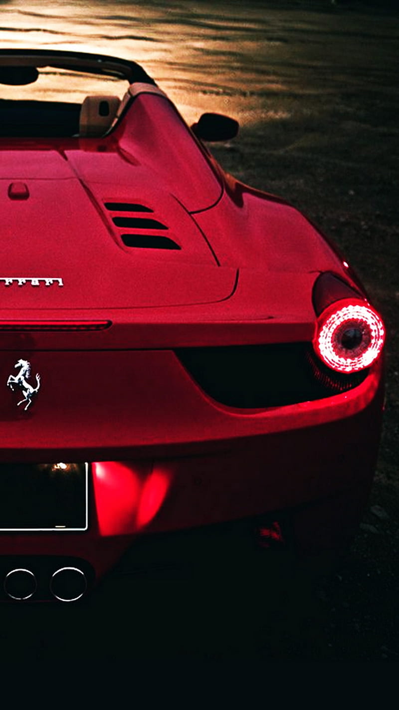 Ferrari 458 Spider, red, HD phone wallpaper | Peakpx