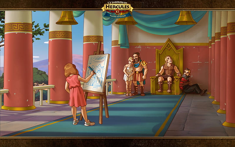 12 Labours of Hercules XI - Painted Adventure06, video games, cool, puzzle, hidden object, fun, HD wallpaper