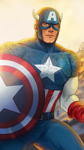 Steve Rogers, avengers, captain america, comic, hulk, iron man, marvel,  mcu, HD phone wallpaper | Peakpx