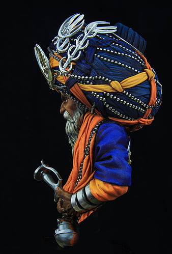 Akaali Sikh Warrior Poster by Jaiteg Singh - Fine Art America