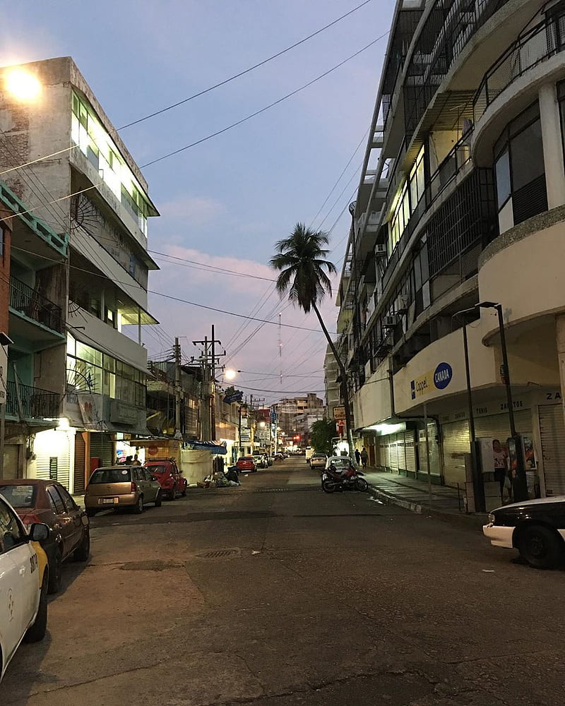 Calle mina, acapulco, sunset, HD phone wallpaper