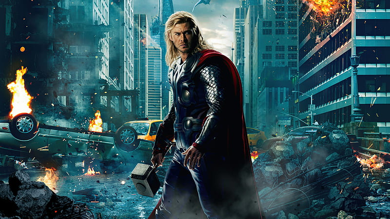 The Avengers, Avengers, Chris Hemsworth, Thor, HD wallpaper