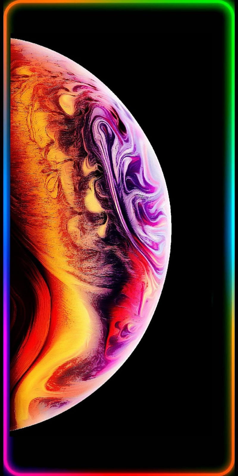 Iphone Xs, galaxy lord, newyear19, premium, pride, HD phone wallpaper