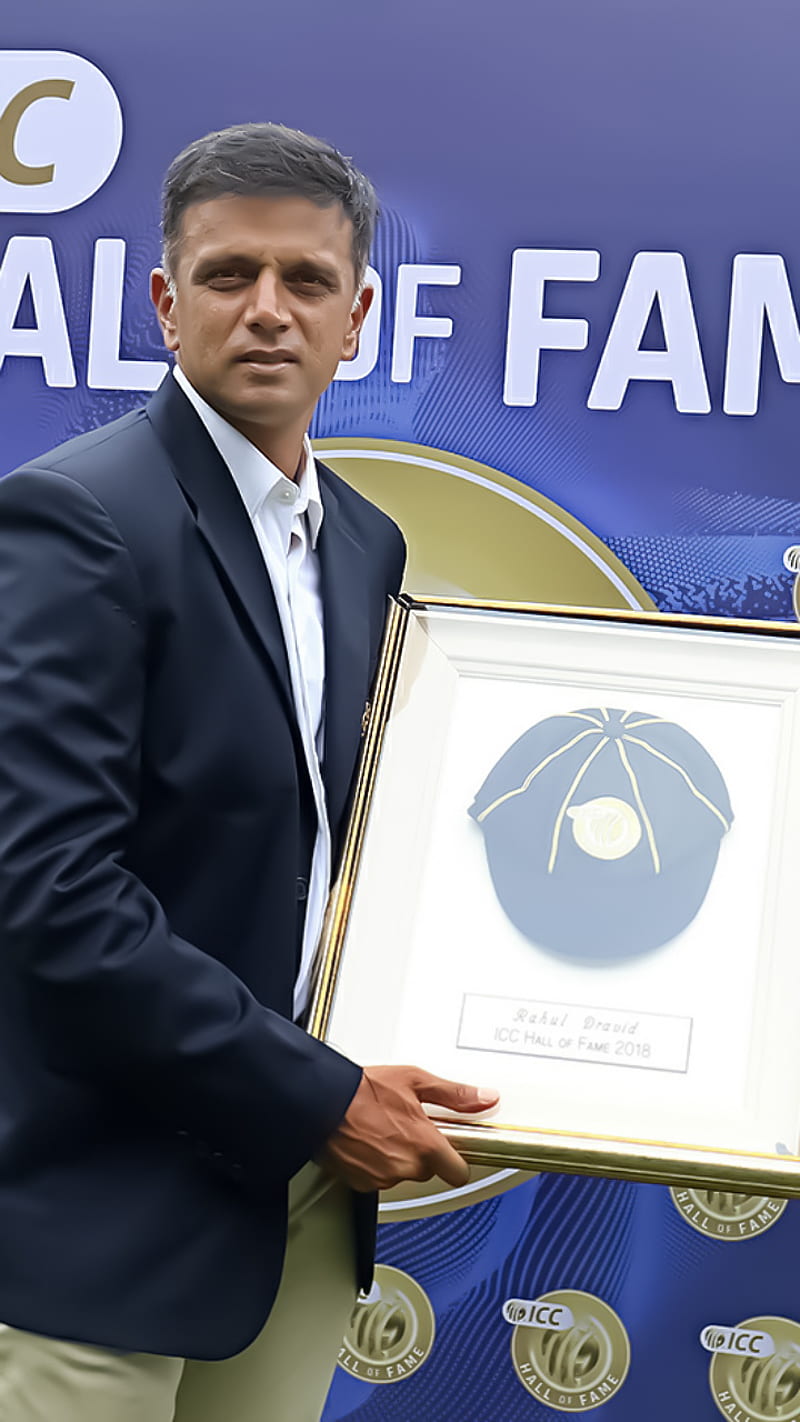 Autograph in Cricketer-Rahul Dravid in Colour Photo. – Bharat Exotics