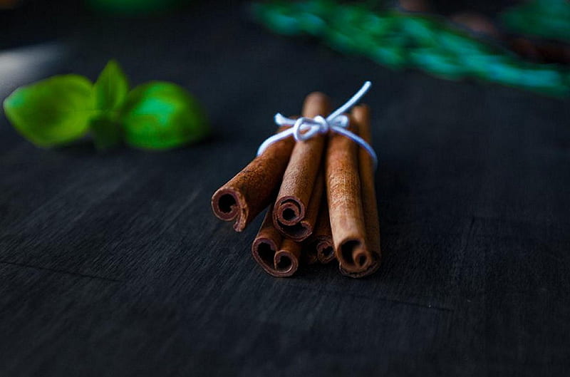 Cinnamon Sticks, sticks, close up, food, macro, cinnamon, HD wallpaper