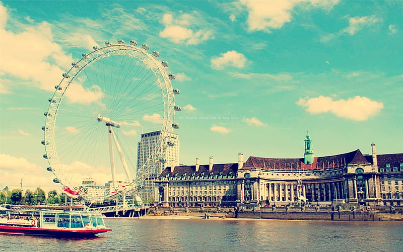 London's Eye, city, britain, eye, england, capital, london, HD wallpaper |  Peakpx