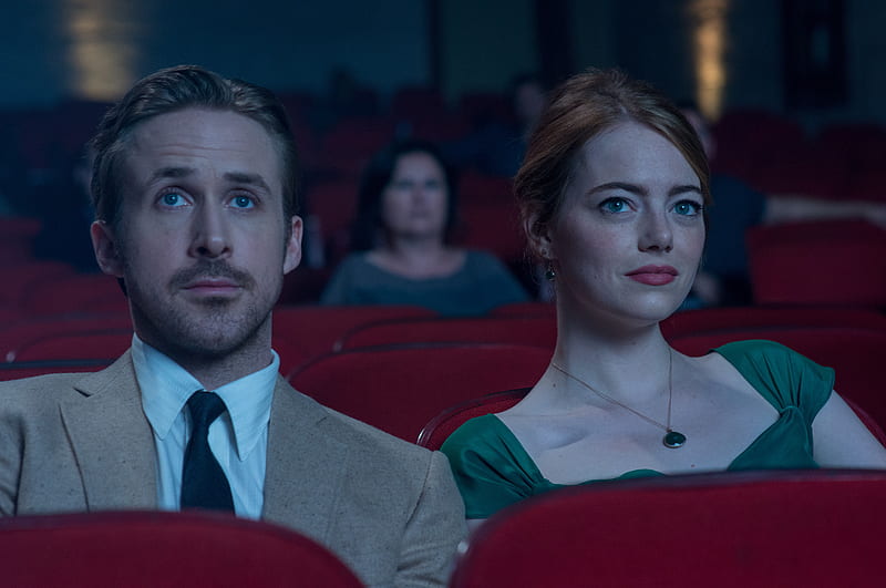 Ryan Gosling, Emma Stone, Movie, La La Land, HD wallpaper