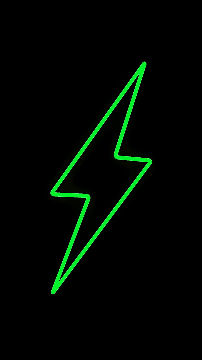 Neon green lighting, gente, infinity, lightning, modern, pink, quotes, symbol, triangle, yo, HD phone wallpaper