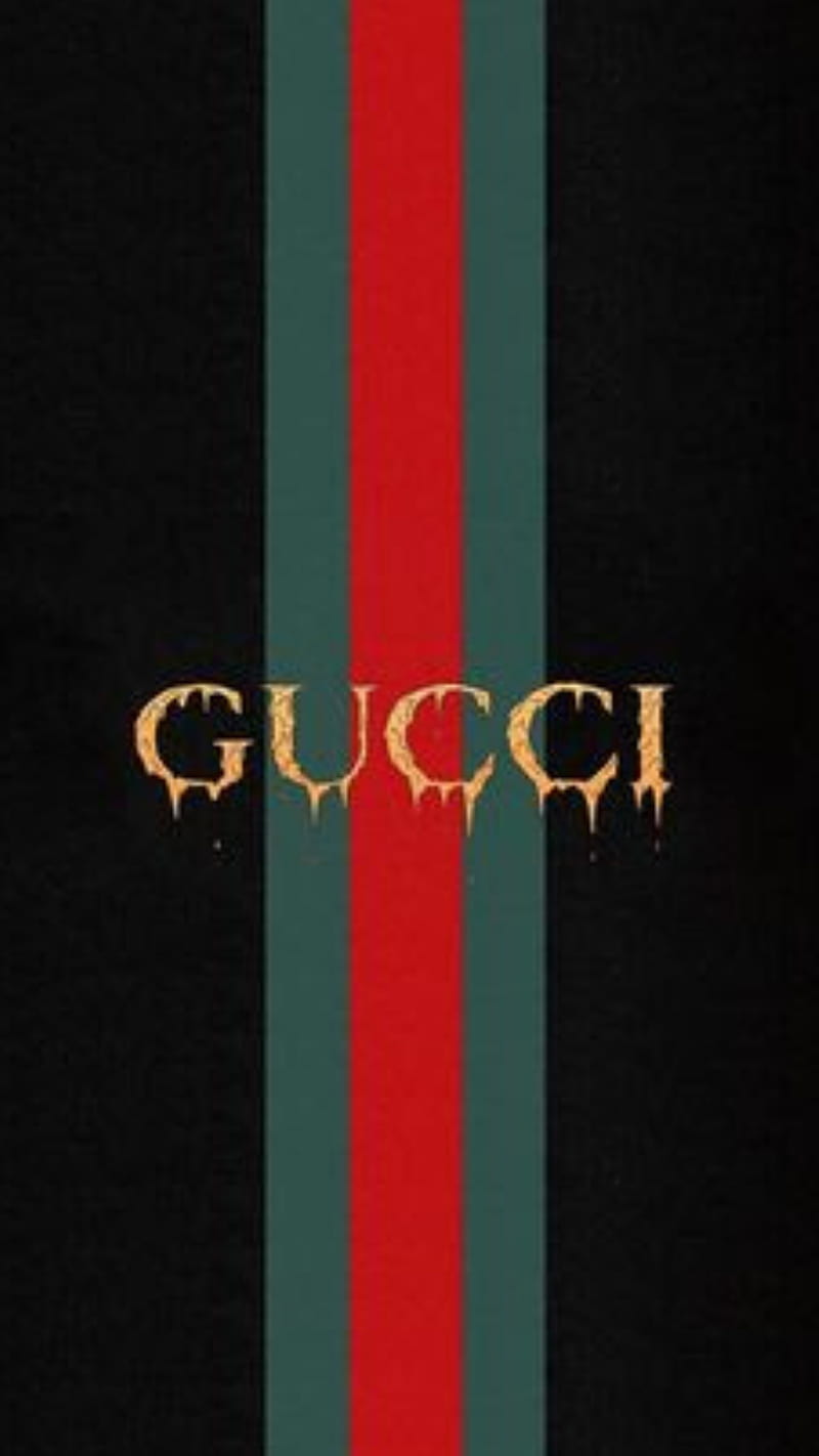 Gucci Gang, 2018, dope, logo, red, rose, supreme, HD phone