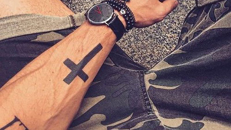 Cross Tattoo On Hand For Men Cross Tattoos, HD wallpaper