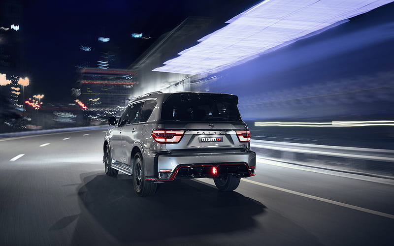 Nissan Patrol Nismo, 2021, rear view, exterior, tuning Patrol, luxury SUV, japanese cars, Nissan, HD wallpaper