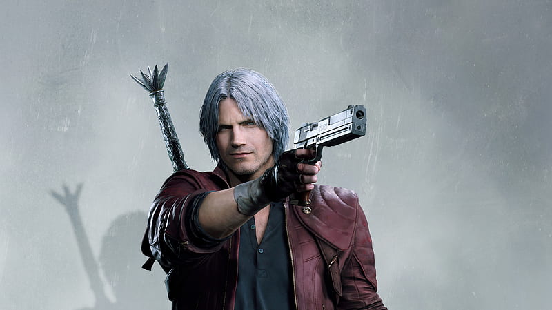 Mobile wallpaper: Devil May Cry, Video Game, Dante (Devil May Cry), Grey  Hair, Devil May Cry 5, 463039 download the picture for free.