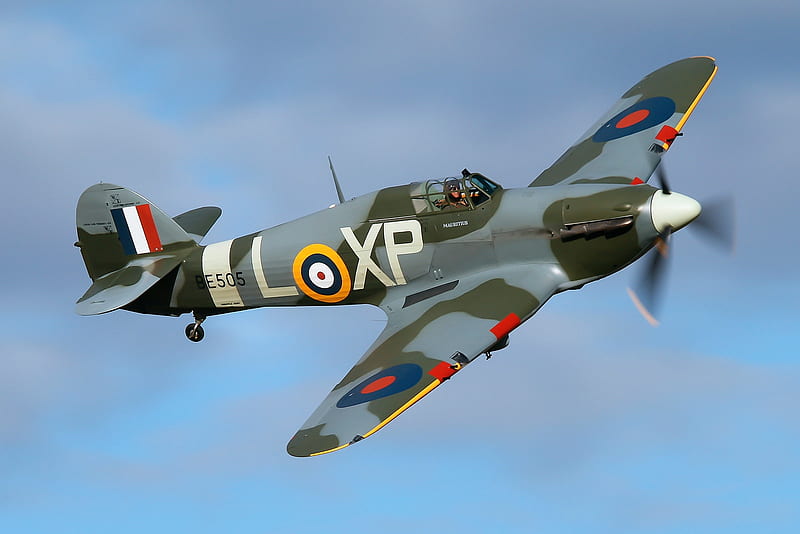 Hawker Hurricane, RAF, World War Two, Battle of Britain, HD wallpaper