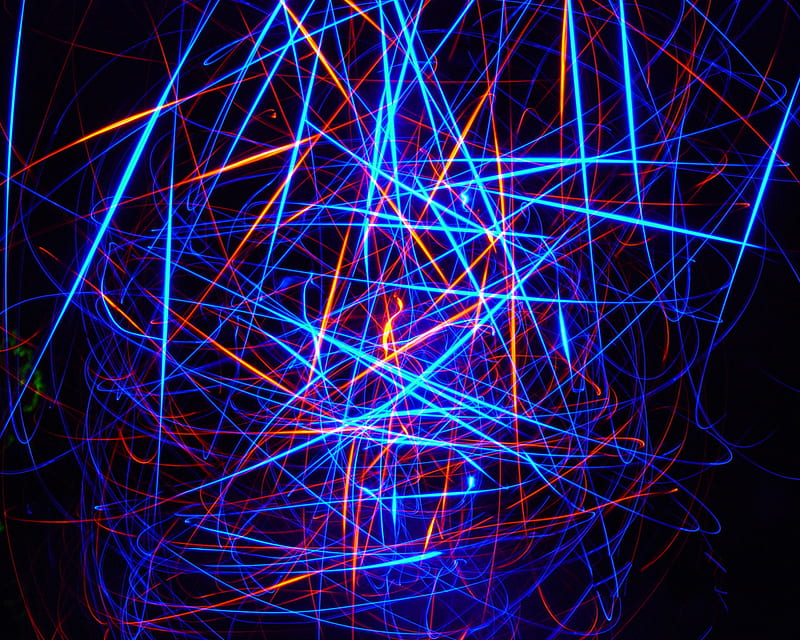 Disco Lights, red, disco, blue, lights, HD wallpaper