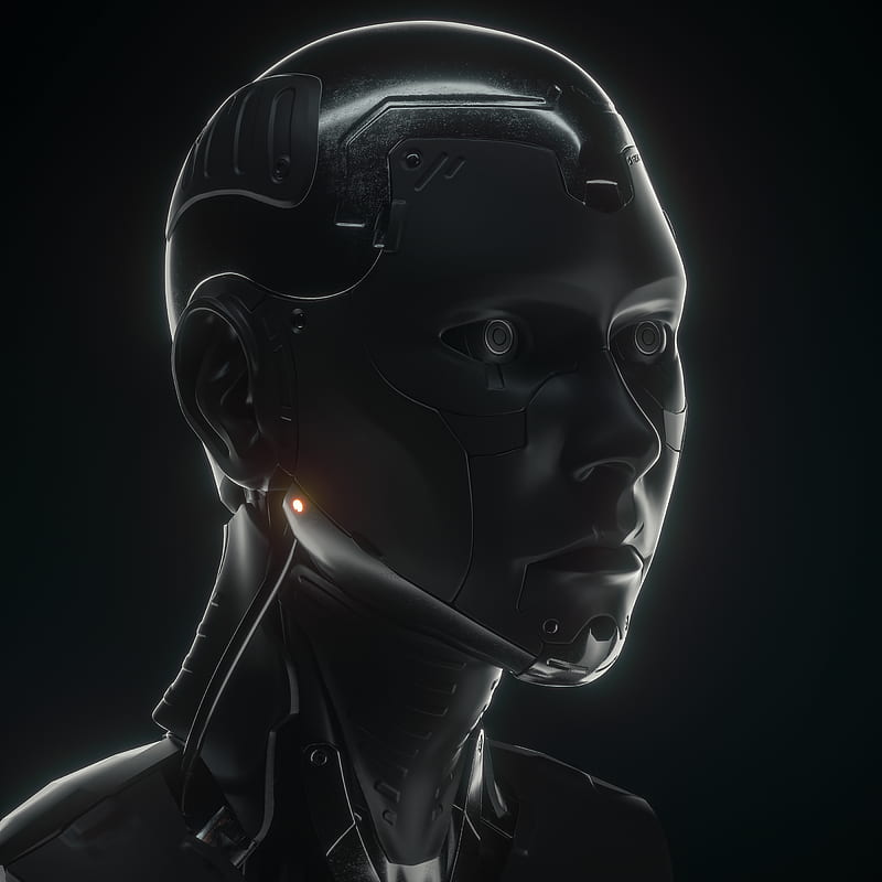 androids, 3D, humanoid, science fiction, HD phone wallpaper