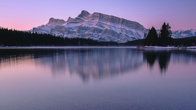 Mountain Reflection Lake Body Of Water , reflection, mountains, nature, HD wallpaper