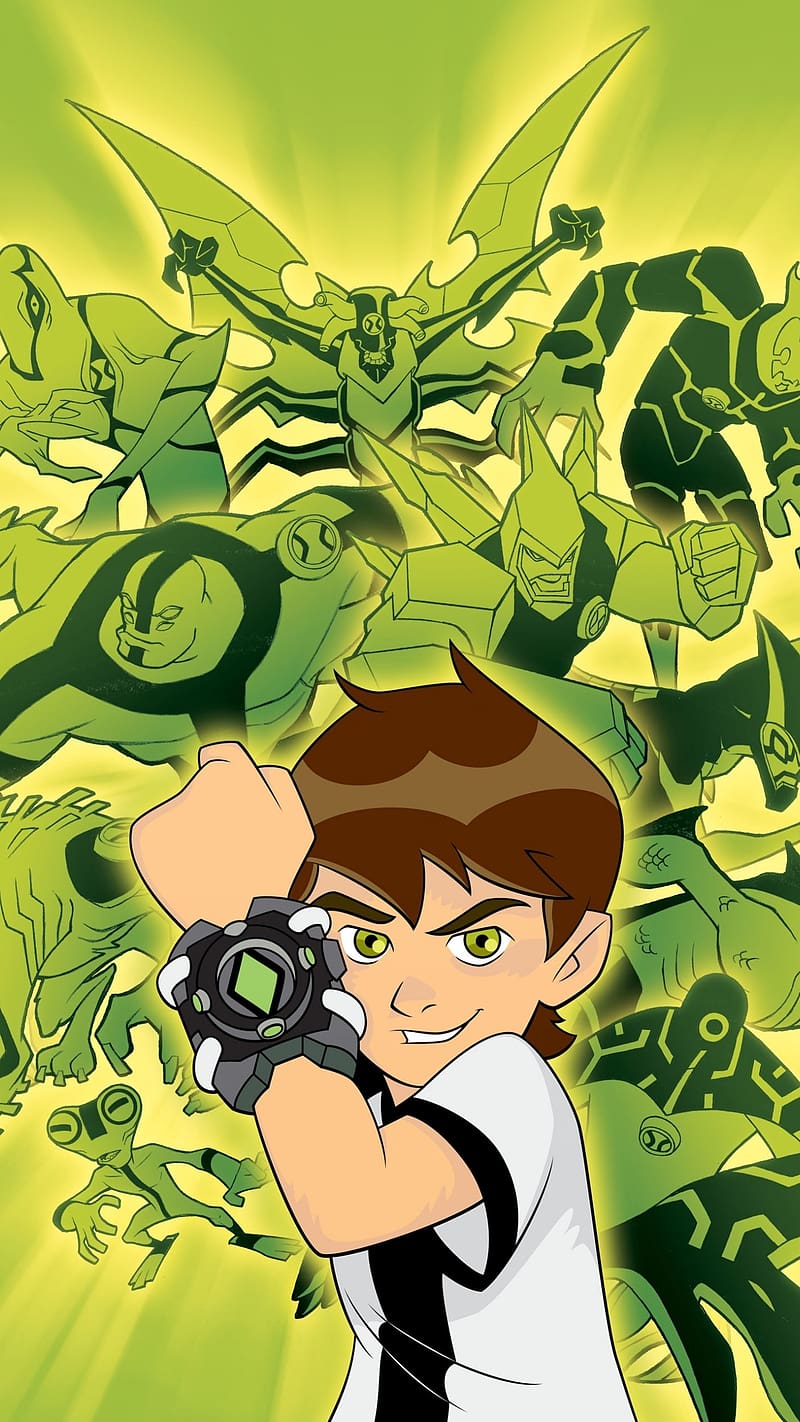 Smart Watch Ben 10, Art Work, animated, HD phone wallpaper | Peakpx