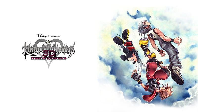 Kingdom Hearts 3D Dream Drop Distance, Sora, aladdin, pirates of the caribbean, Tron, final fantasy, the lion king, Riku, Kingdom Hearts, HD wallpaper