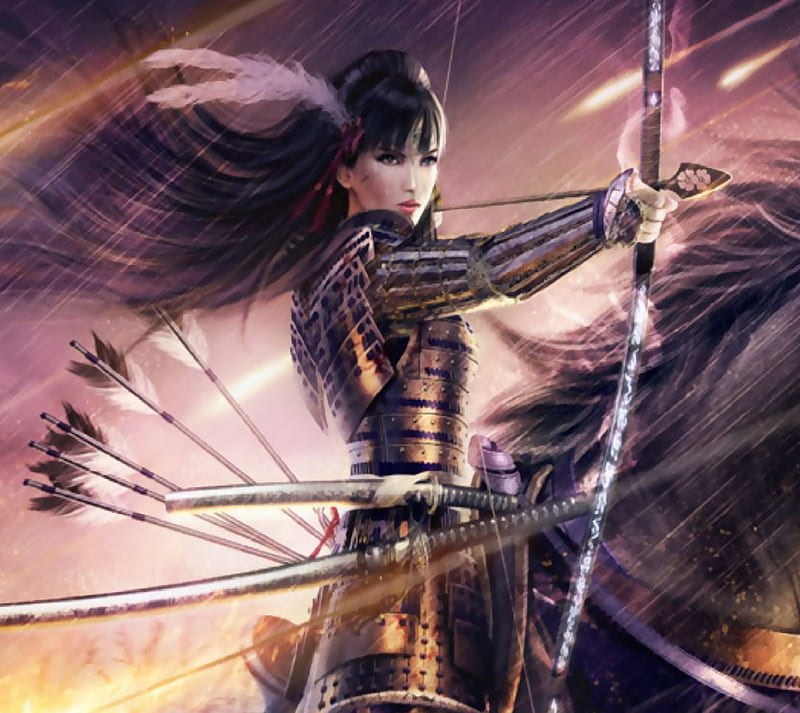 Female Warrior, art, concept, n6, HD wallpaper | Peakpx
