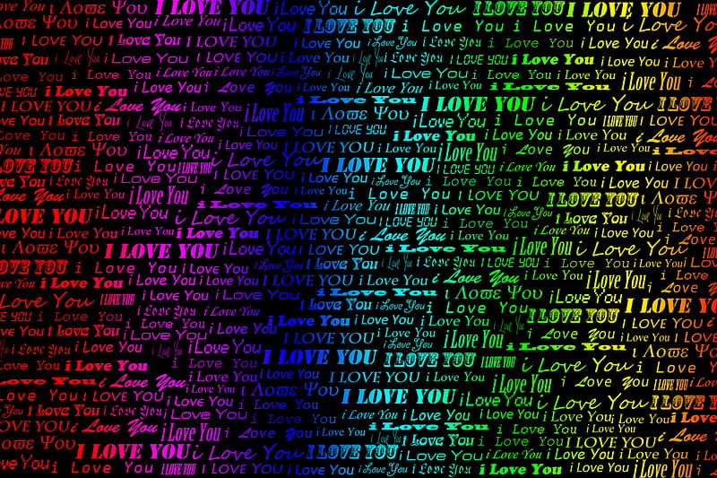 I love you, awesome, HD wallpaper