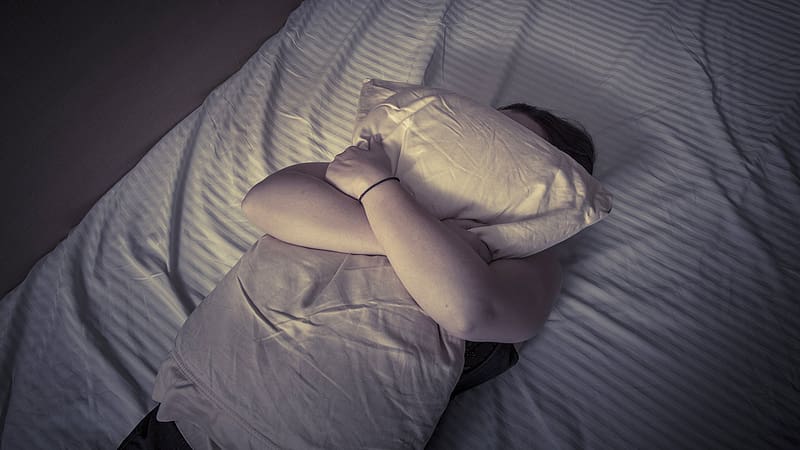 Women have trouble sleeping after menopause, Sad Sleeping, HD wallpaper