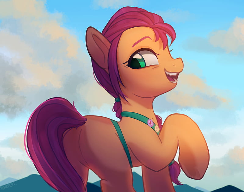 My Little Pony, My Little Pony: A New Generation, Sunny Starscout, HD wallpaper