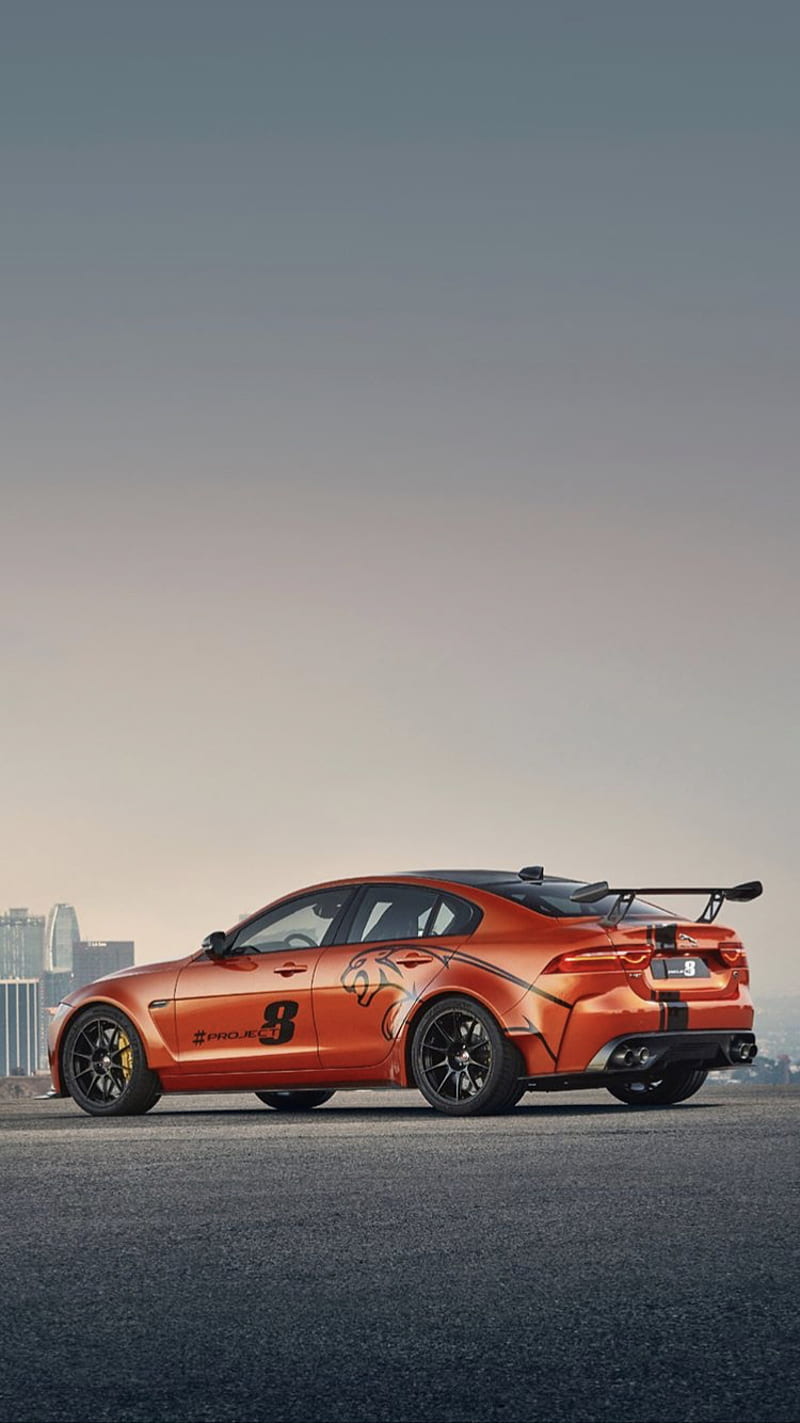 Jaguar XE Project 8, carros, project8, sport, svr, HD phone wallpaper
