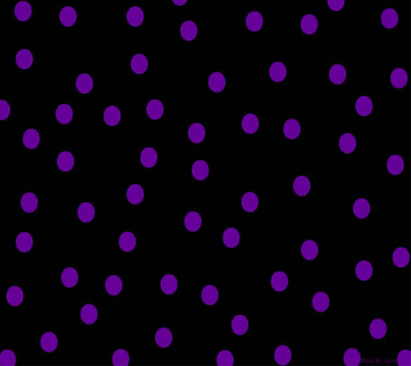Purple Black Dots, HD wallpaper