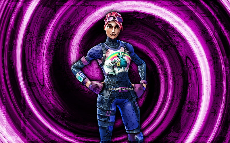 Brite Bomber, violet grunge background, Fortnite, vortex, Fortnite  characters, HD wallpaper | Peakpx