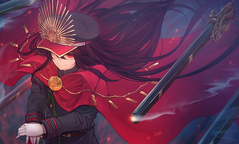 nobunaga oda, fate grand order, majin archer, Anime, HD wallpaper