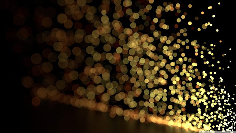 Blurry sparks, sparkling, golden, background, abstract, blurry, graphy,  bokeh, HD wallpaper | Peakpx