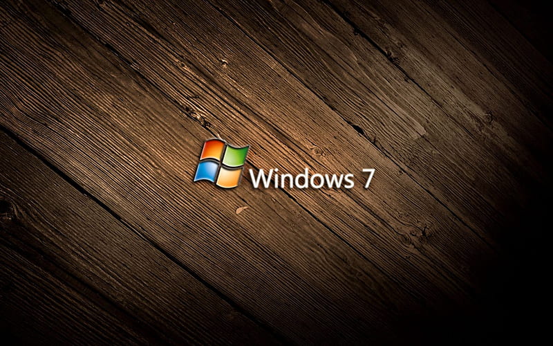 Windows 7 de madera, ventanas, gente, entretenimiento, tecnología, otro,  Fondo de pantalla HD | Peakpx