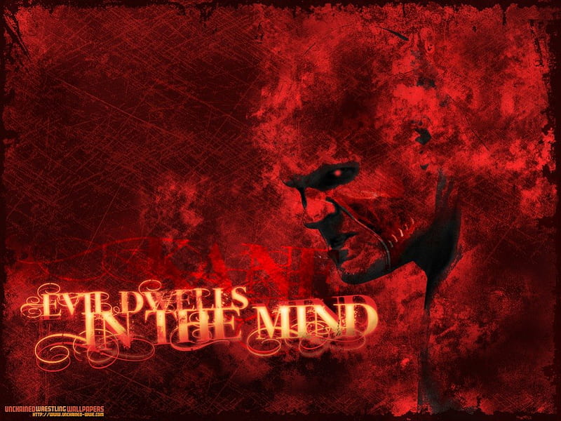 Evil Dwells In The Mind, red, wwf, kane, la maquina, wwe, demon, big, monster, ecw, devil, favorite, HD wallpaper