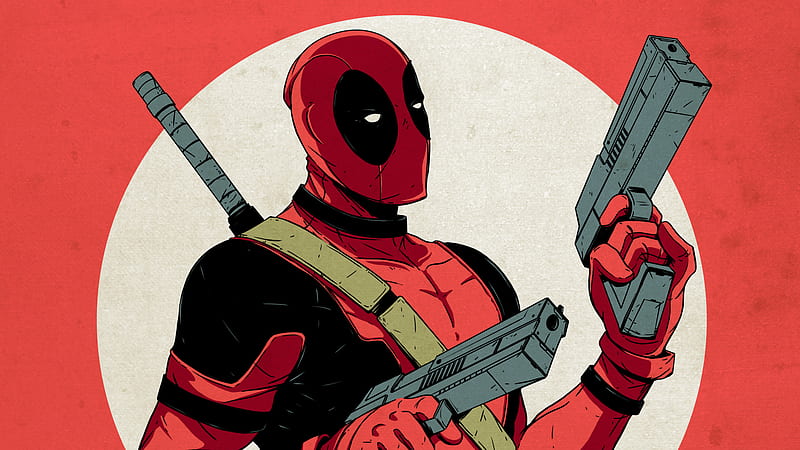 Deadpool Fan New Art, deadpool, superheroes, artwork, digital-art, behance, HD wallpaper