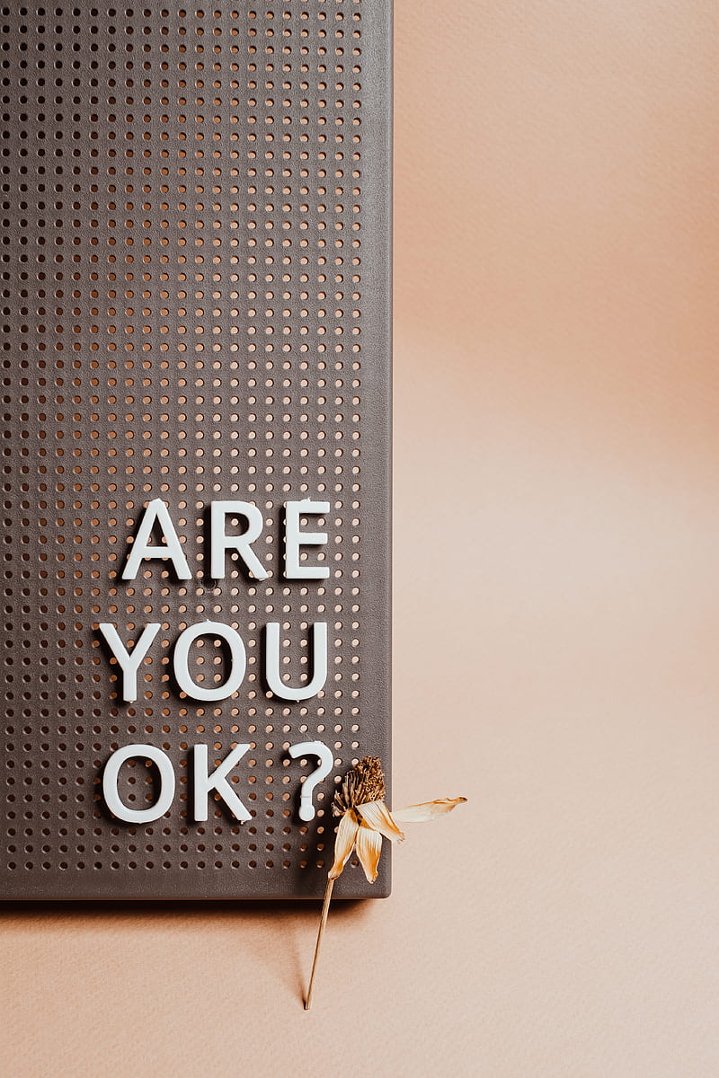 stock of are you ok, ask question, background, HD phone wallpaper