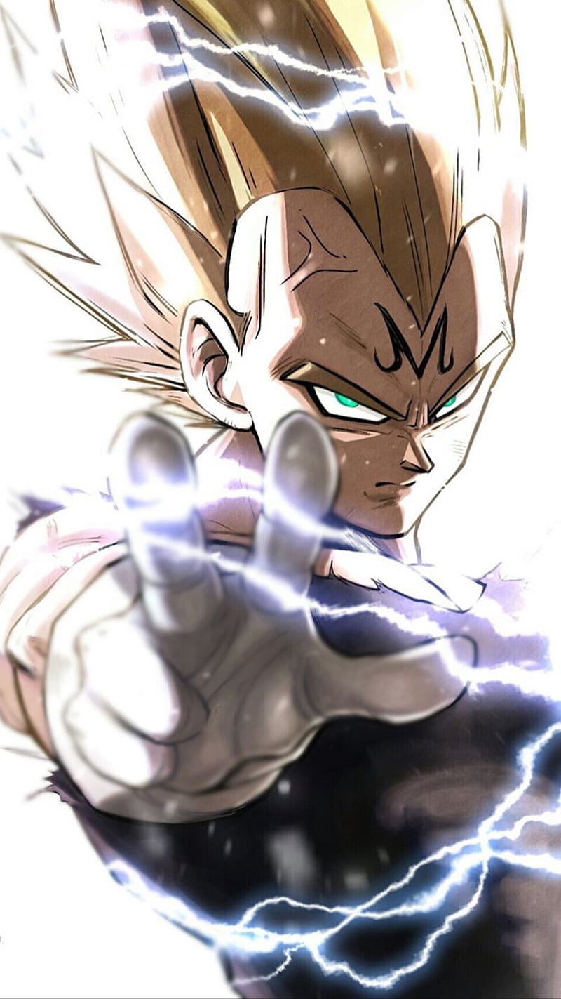 Download Vegeta, the prince of all Saiyans from the animated series Dragon  Ball Z. Wallpaper | Wallpapers.com
