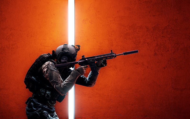 Battlefield 4 Soldier 2019 Game Poster, HD wallpaper