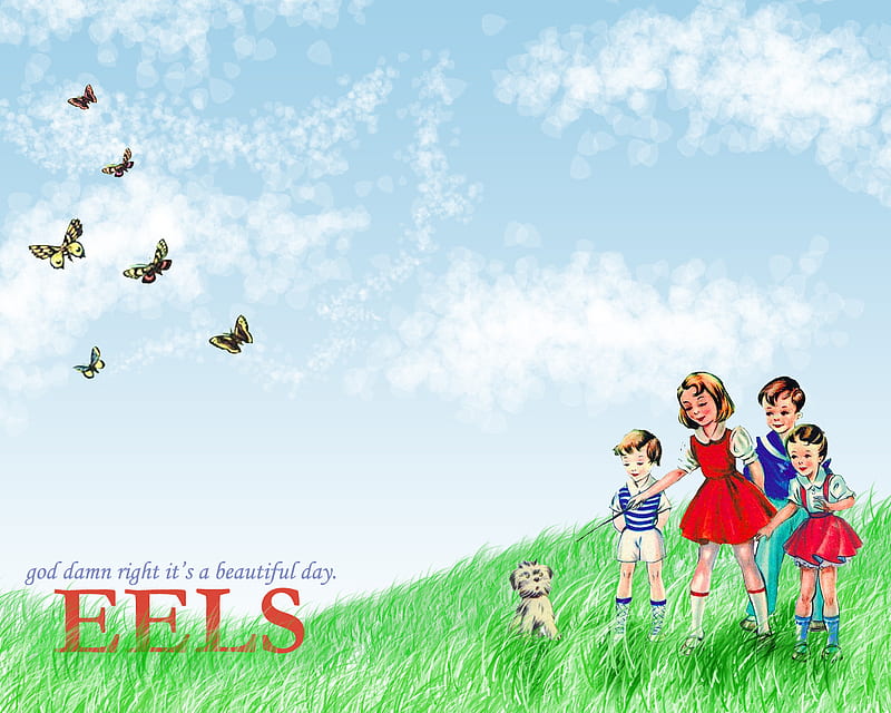 Eels - Daisies of the Galaxy, indie, daisies of the galaxy, rock, music, band, eels, HD wallpaper