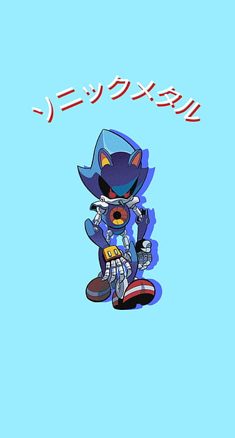 Metal Sonic wallpaper I made for my iPhone  rSonicTheHedgehog